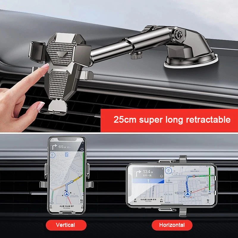 NEW Car Phone Holder 360° Windshield Car Dashboard Mobile Cell Support Bracket for 4.0-7 Inch Smartphones