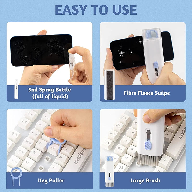 Earbods,Mobile and keyboard cleaning Kits . 7-in-1