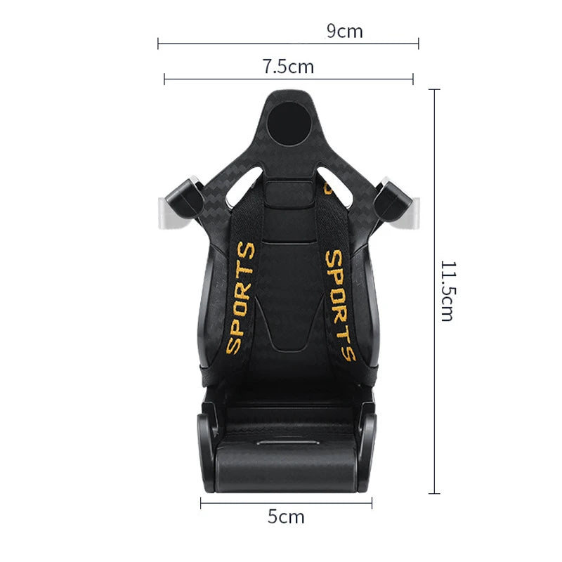 Racing Seat Car Phone Holder